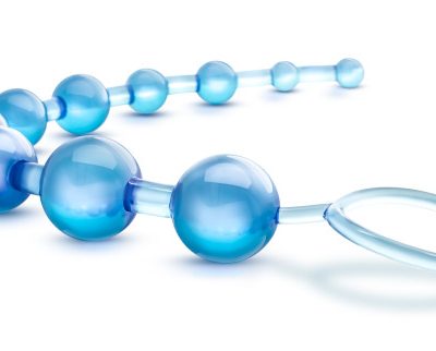 Sassy 10 Anal Beads - Blue