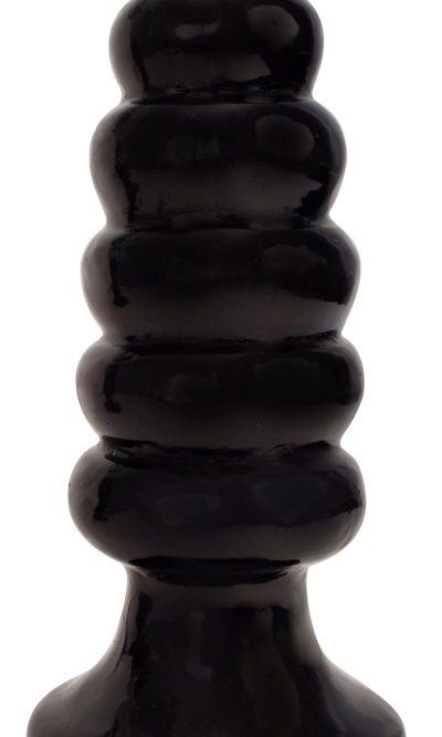 Rooster Bubble Butt Plug Black