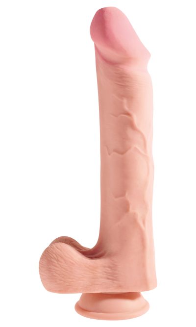 King Cock Plus 12 In Triple Density Cock W-balls Light