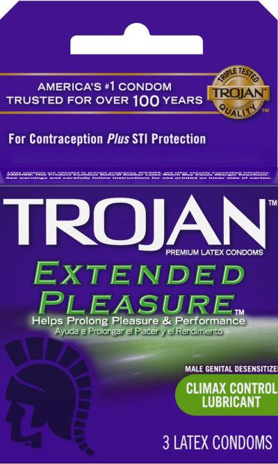 Trojan Extended Pleasure 3pk