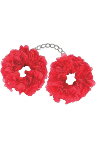 Blossom Luv Cuffs Flower Cuffs - Red