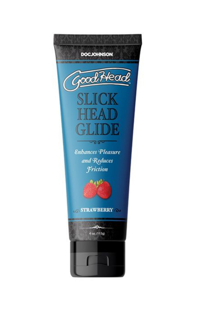 Goodhead Slick Head Glide - 4 Oz - Strawberry