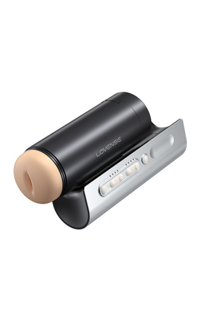 Lovense Solace Pro Thrusting Masturbator - Black